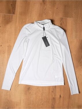NWT Marc Cain Sport White Turtleneck